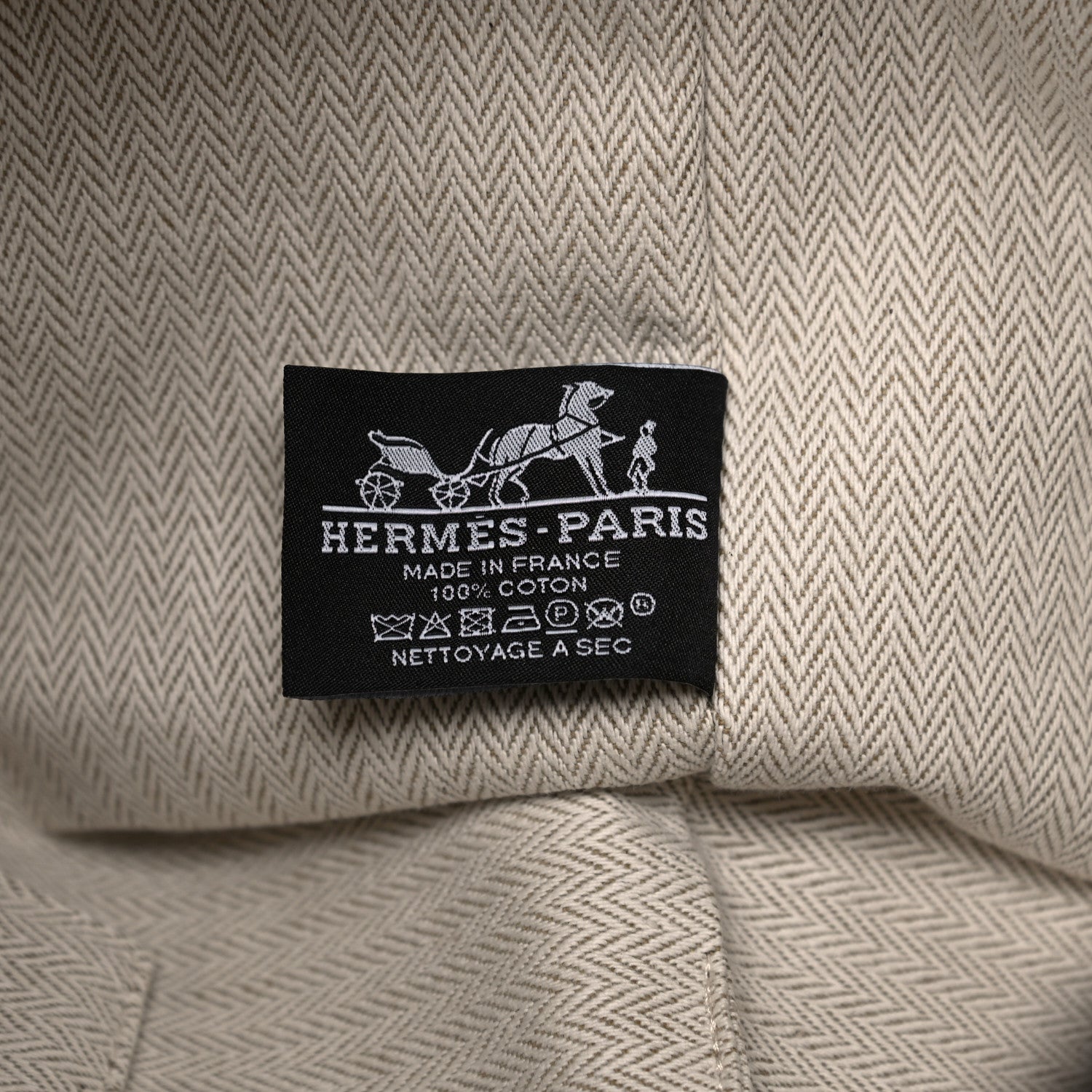 Hermes Canvas Large Bride-A-Brac Pouch Vert Foret 5 of 9