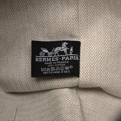 Hermes Canvas Large Bride-A-Brac Pouch Vert Foret 5 of 9