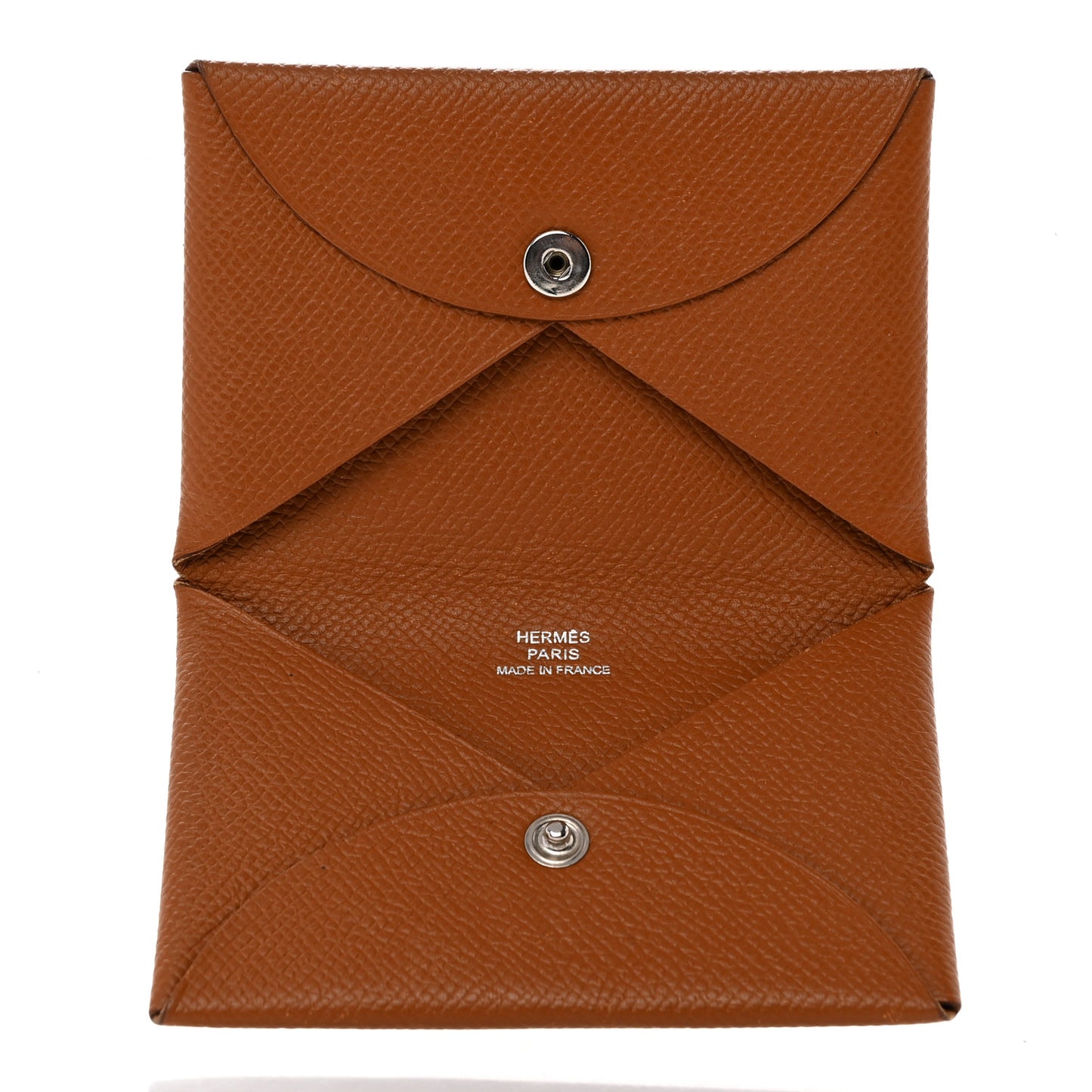 Epsom Calvi Card Case Gold