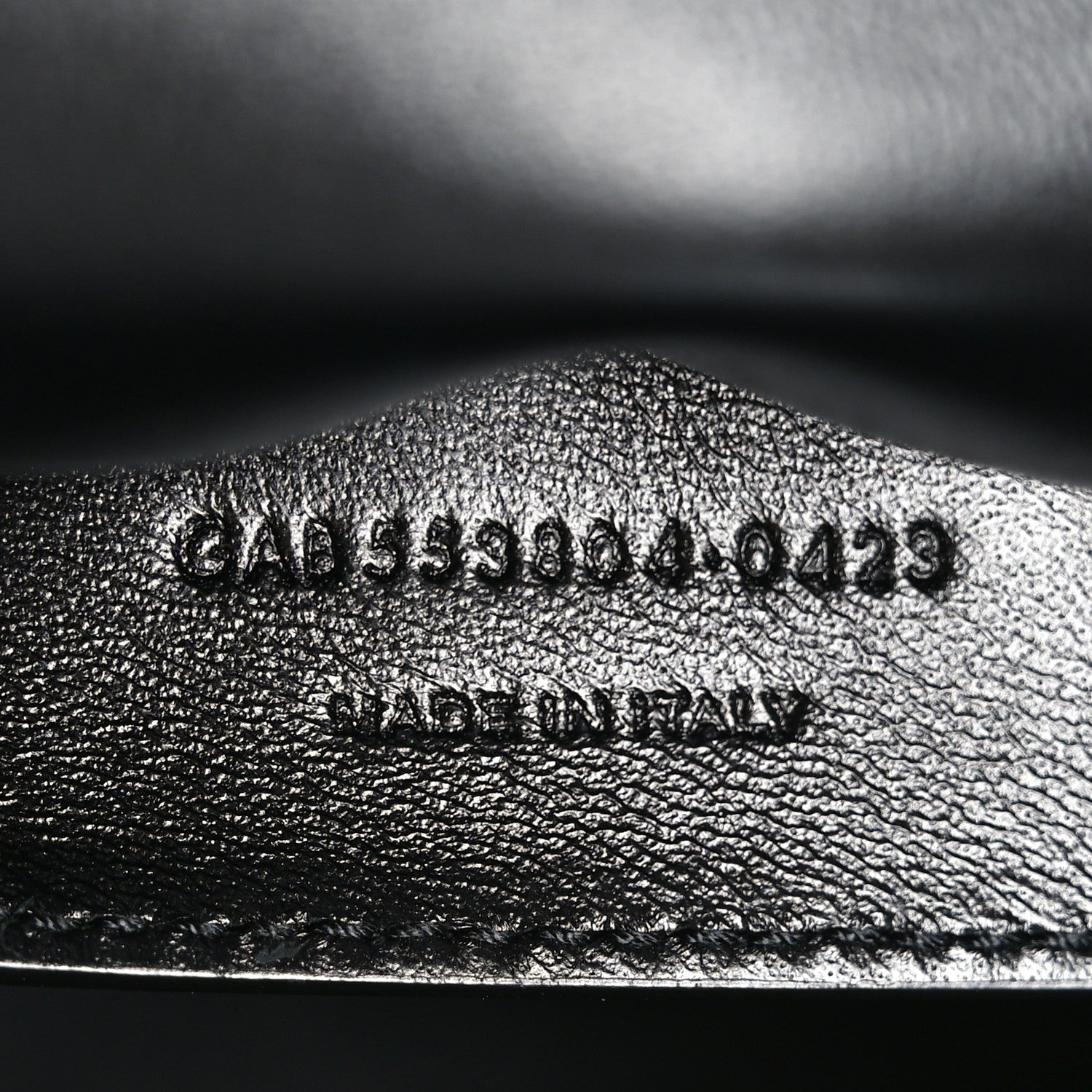 Saint Laurent Smooth Calfskin Suede Medium Reversible Monogram Kate Satchel Black 7 of 18