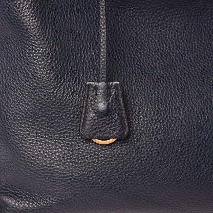 Prada Vitello Daino Side Zip Tote Baltico 13 of 13