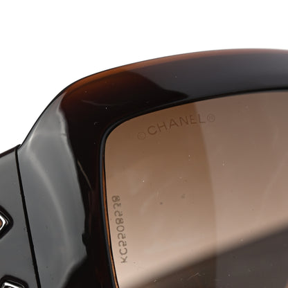 Chanel Oval CC Sunglasses 6022-Q Brown 7 of 7