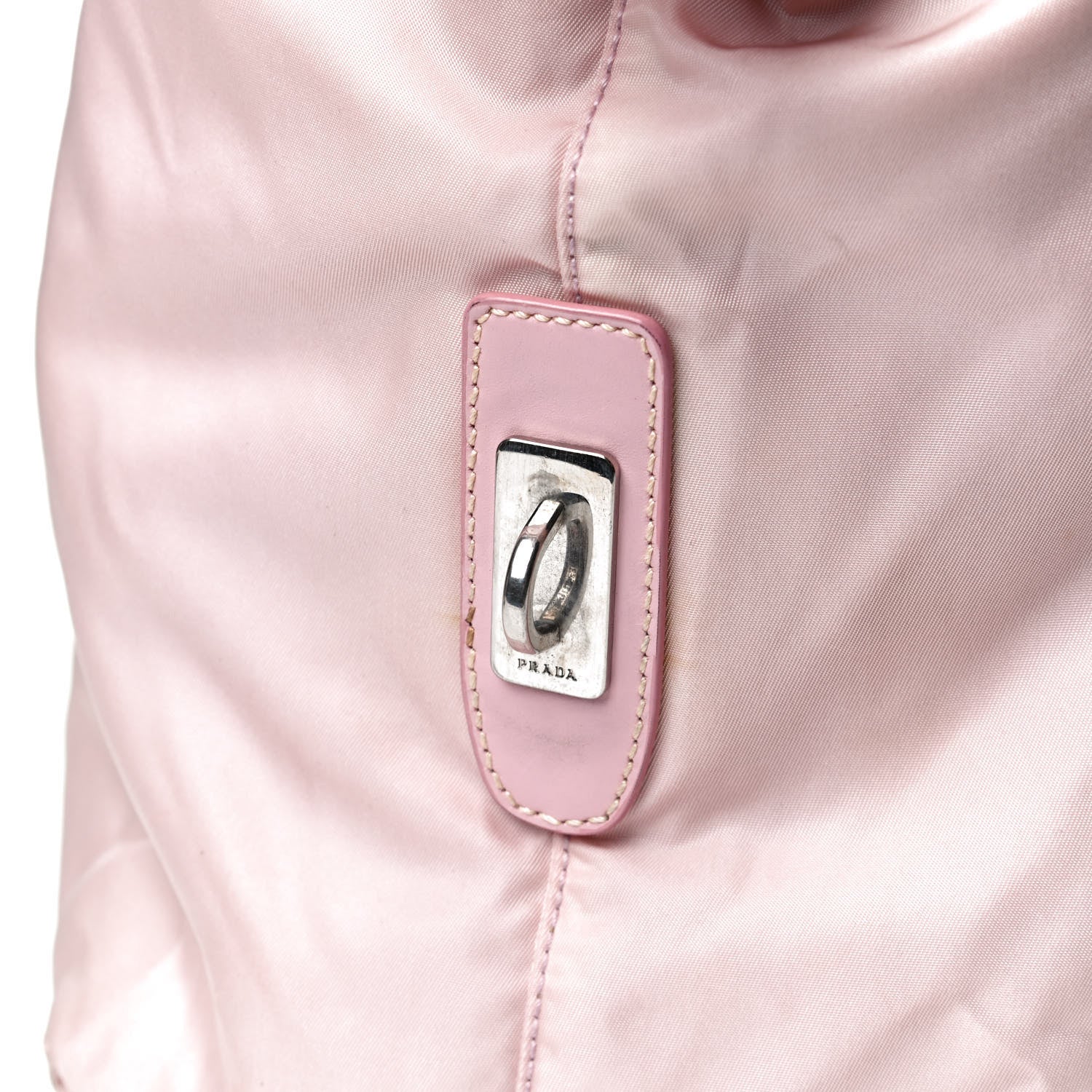 Prada Tessuto Nylon Tote Pink 14 of 17