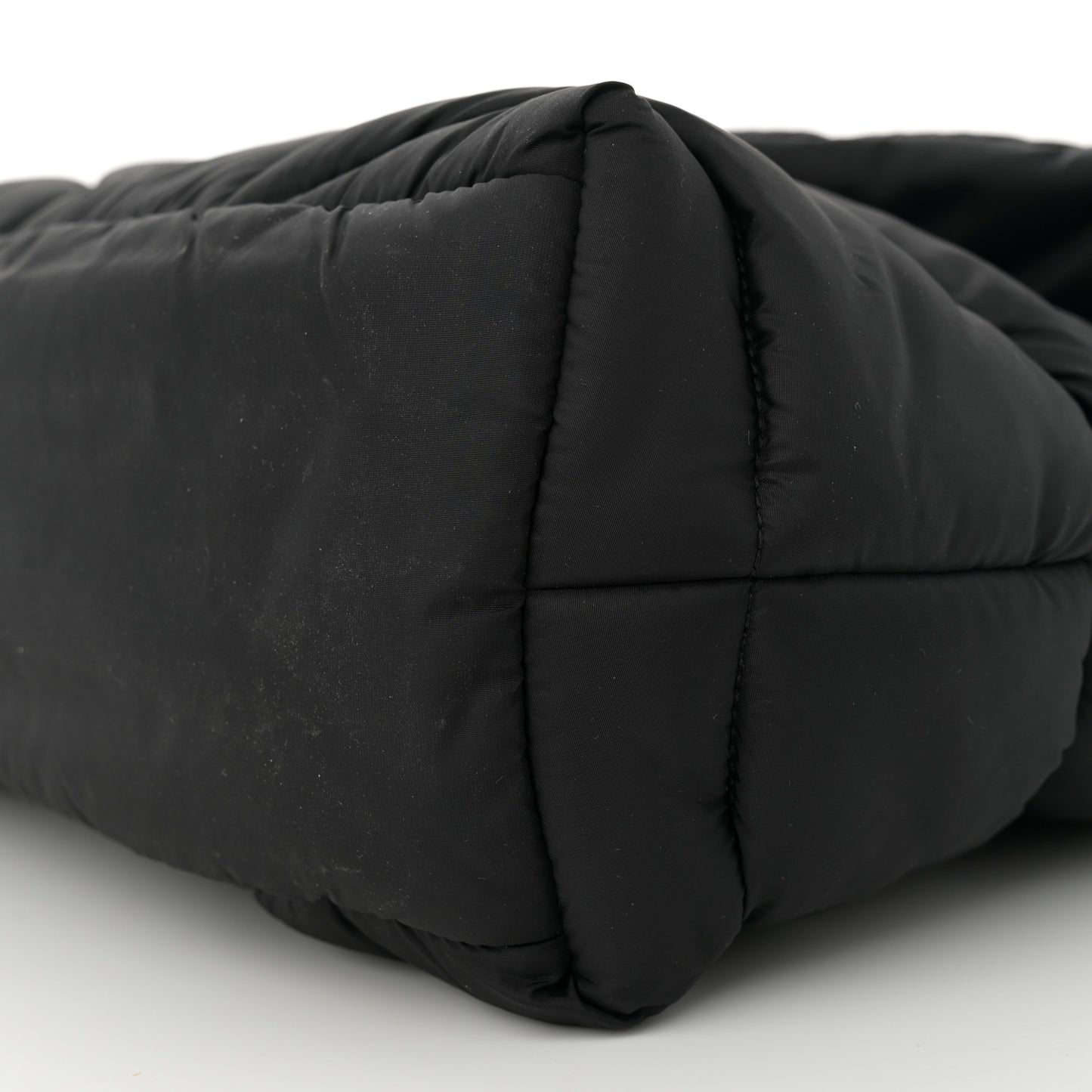 Econyl Nylon Lou Puffer Messenger Black