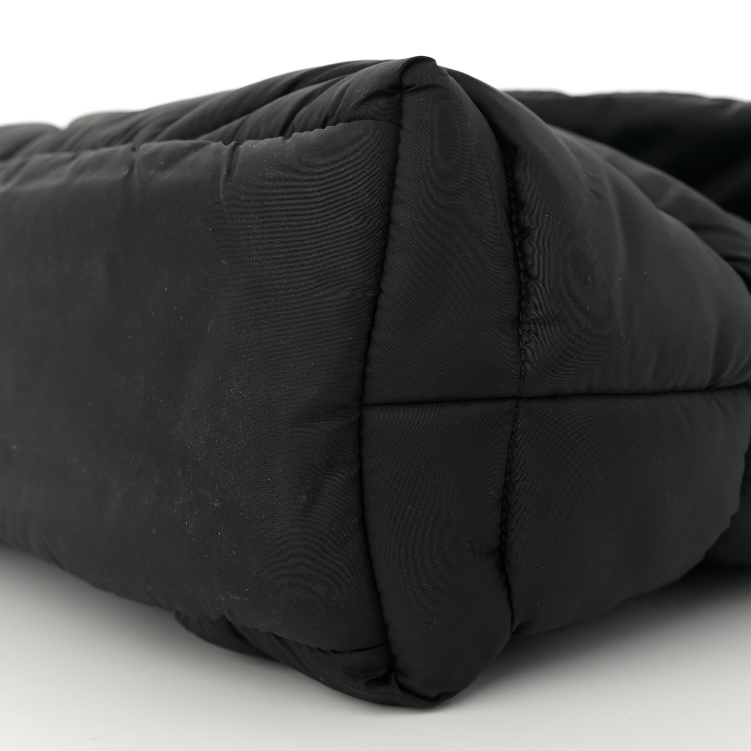 Saint Laurent Econyl Nylon Lou Puffer Messenger Black 10 of 10