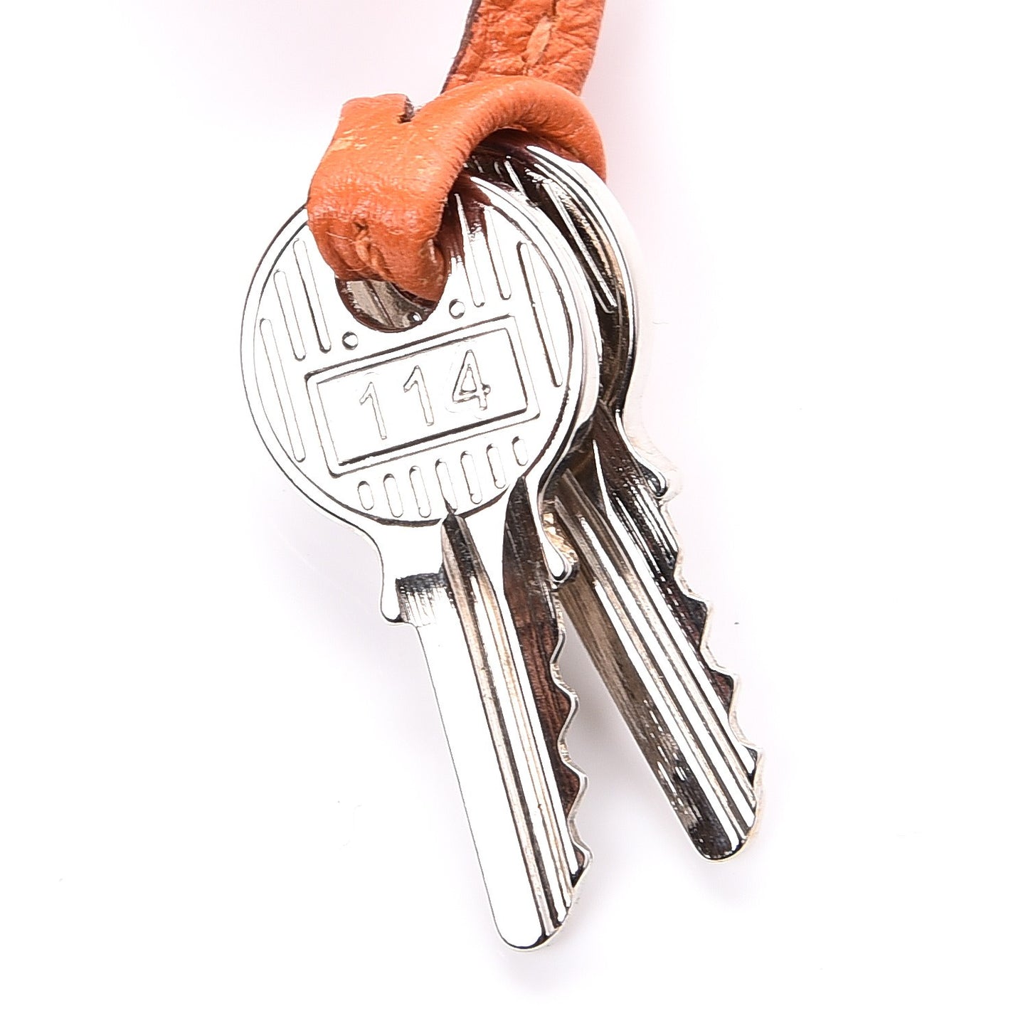 Taurillon Clemence Birkin 40 Orange