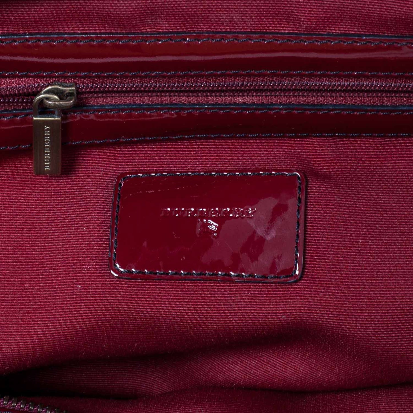 House Check Tote Red