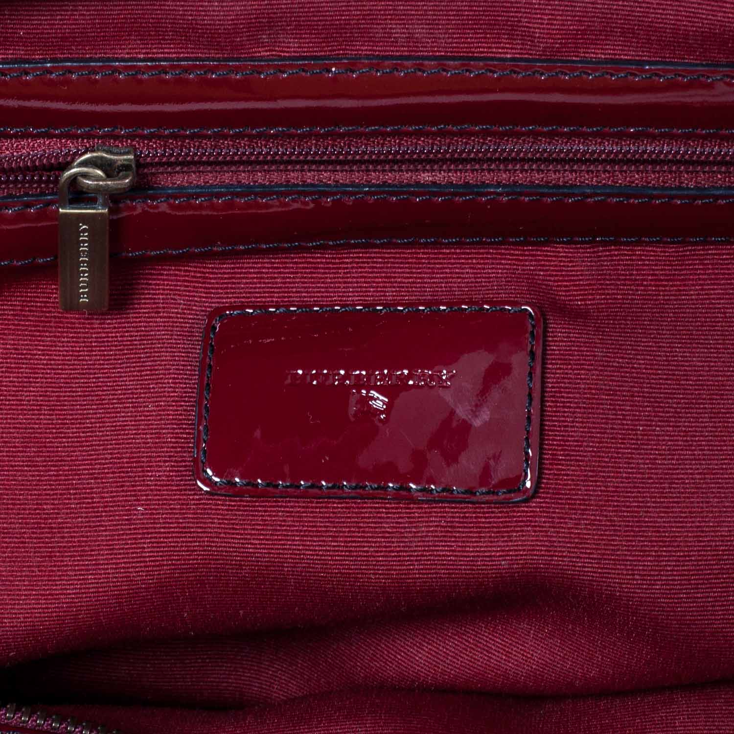 Burberry House Check Tote Red 9 of 11