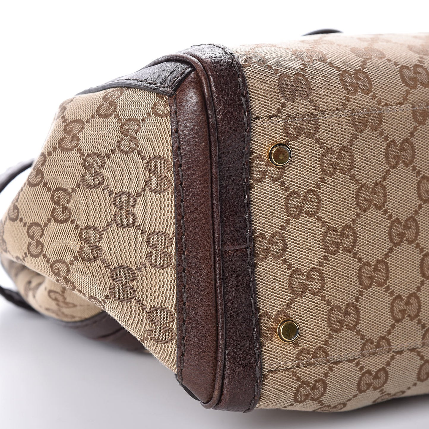 Monogram Medium GG Running Tote Dark Brown