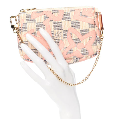 Louis Vuitton Damier Azur Tahitienne Mini Pochette Accessories 2 of 7