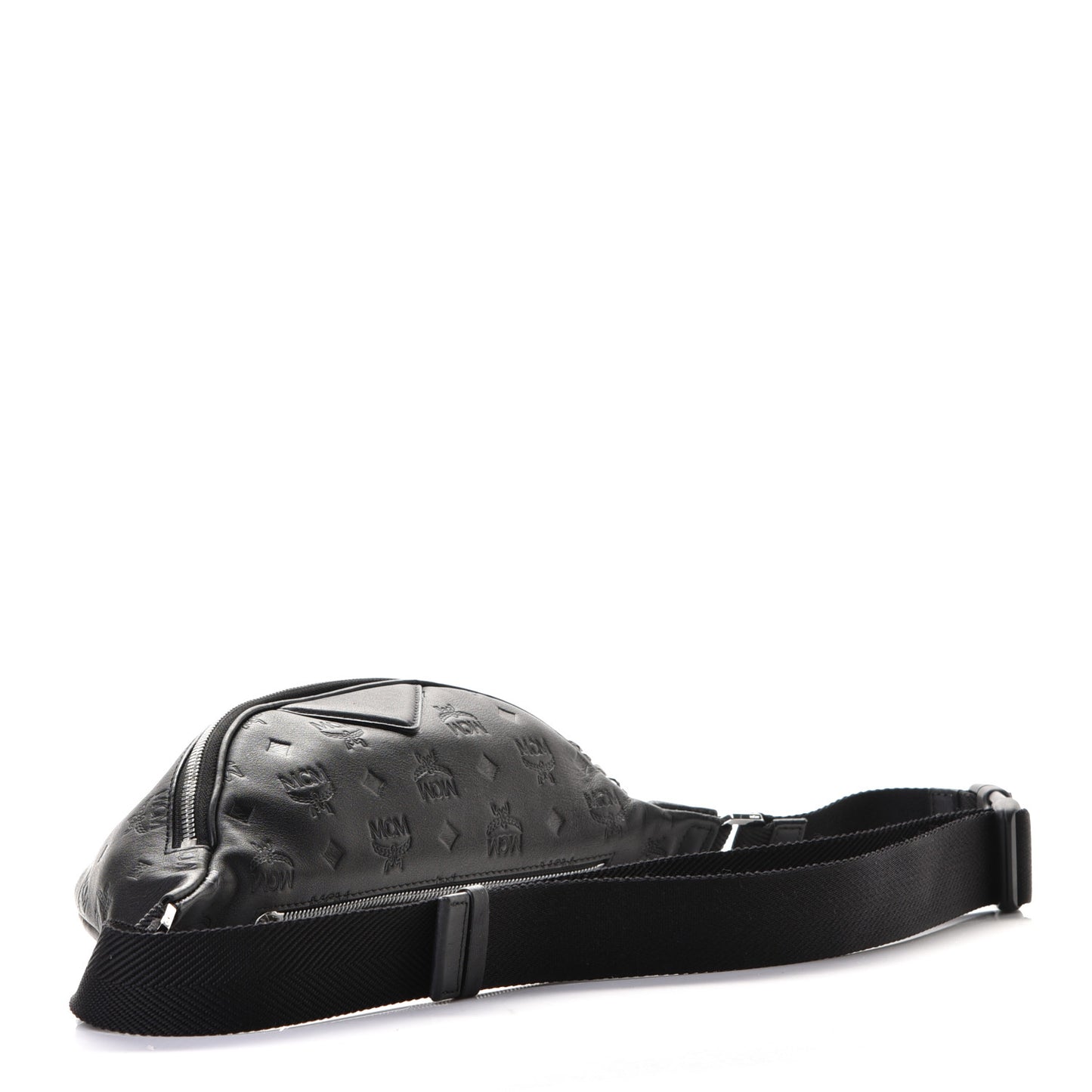 Calfskin Ottomar Monogram Fursten Belt Bag Black