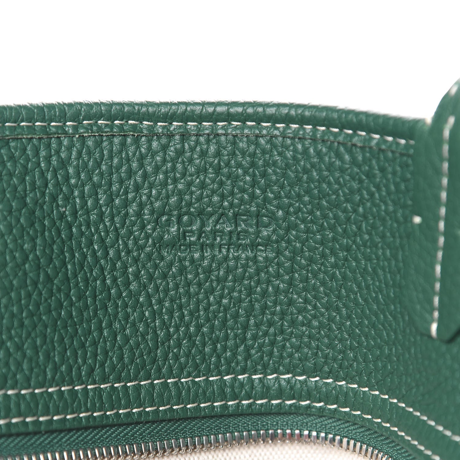 Goyard Goyardine Sac Hardy Pet Carrier PM Green 6 of 10