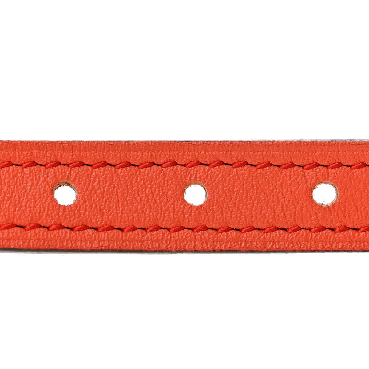 Swift Epsom 13mm Belt Strap 85 34 Orange Poppy Rose Azalee