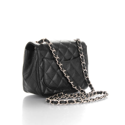 Chanel Caviar Quilted Mini Square Flap Black 3 of 9