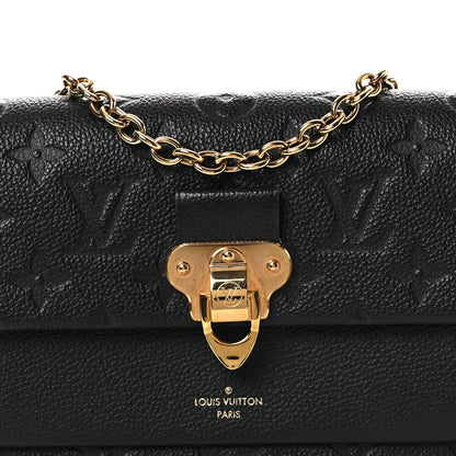 Louis Vuitton Empreinte Vavin Chain Wallet Black 7 of 10