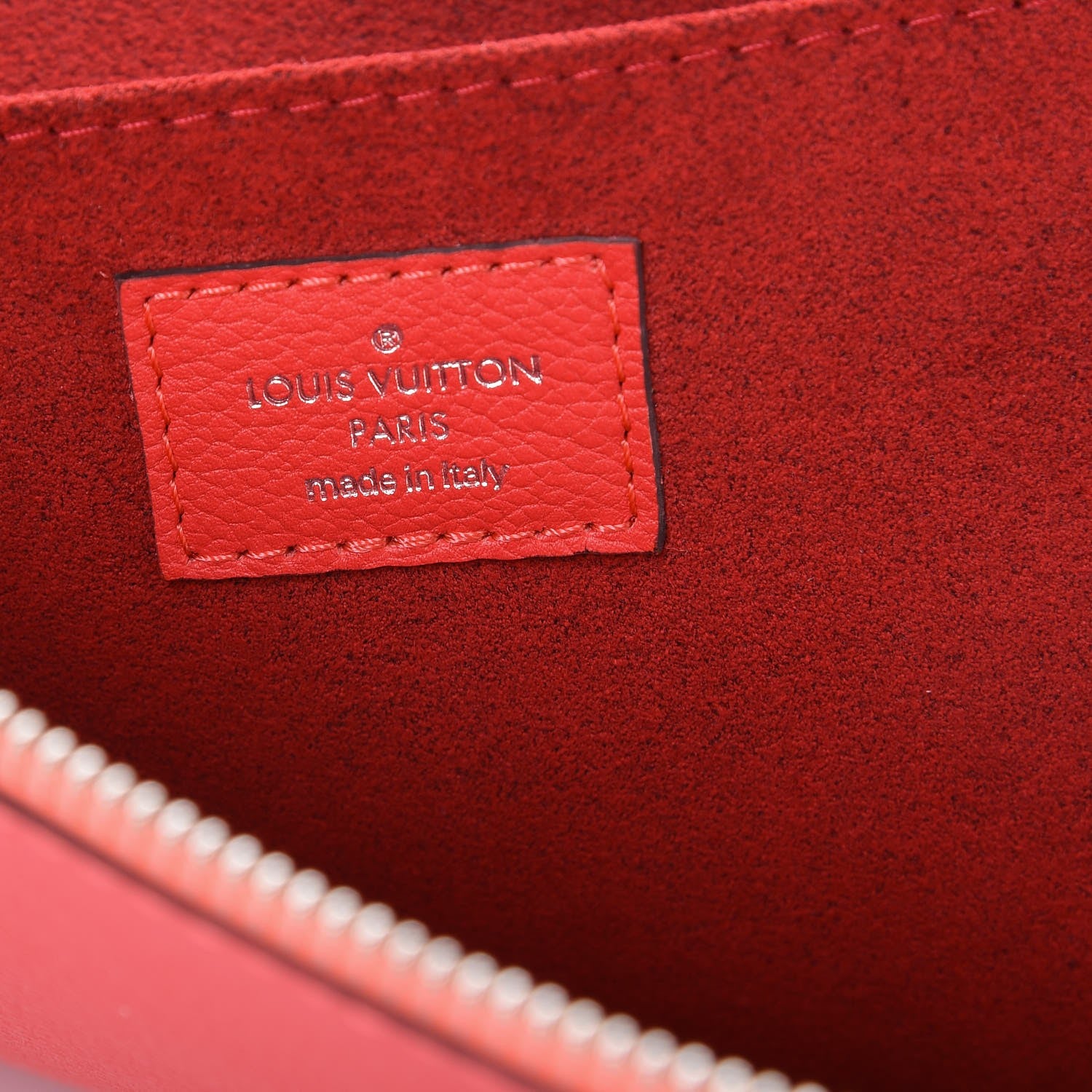 Louis Vuitton Taurillon Pochette Jour PM Poppy 6 of 8