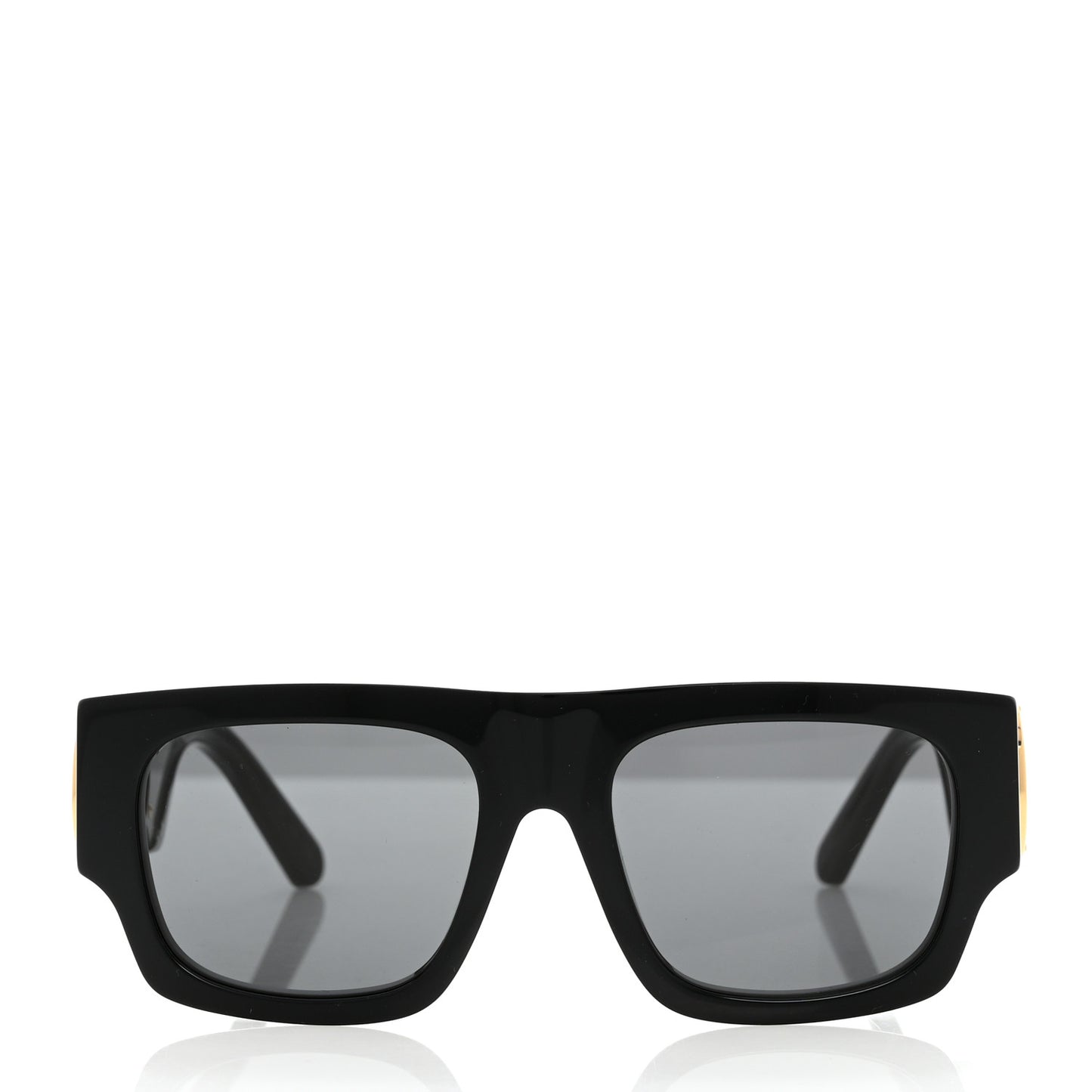 Acetate LV Link Square Sunglasses Z1478E Black