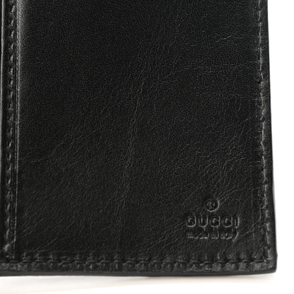 Gucci Guccissima Continental Flap Wallet Black 7 of 8