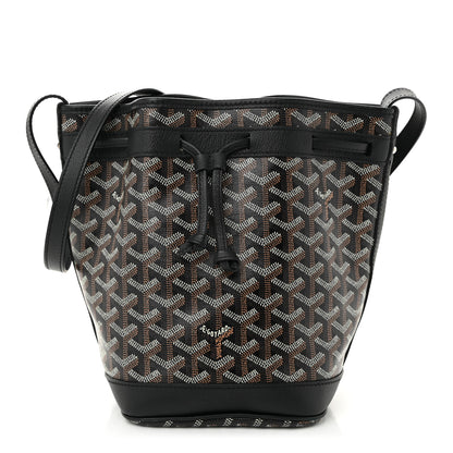 Goyard Goyardine Petit Flot Bucket Bag PM Black 1 of 9