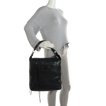 Balenciaga Agneau Classic Hardware Day Hobo Black 2 of 7