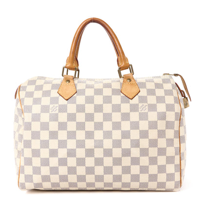 Louis Vuitton Damier Azur Speedy 35 1 of 13