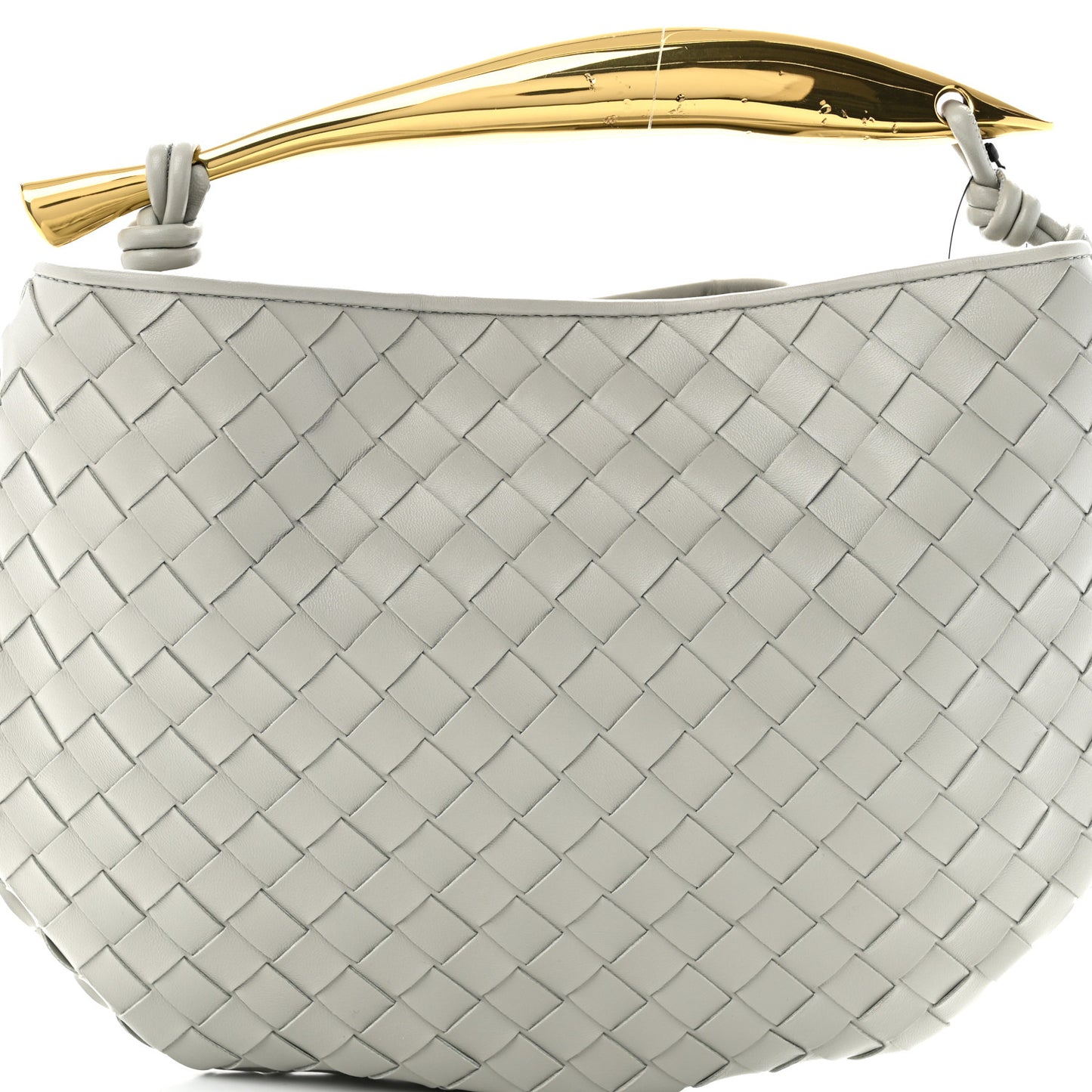 Nappa Intrecciato Sardine Bag Agate Grey