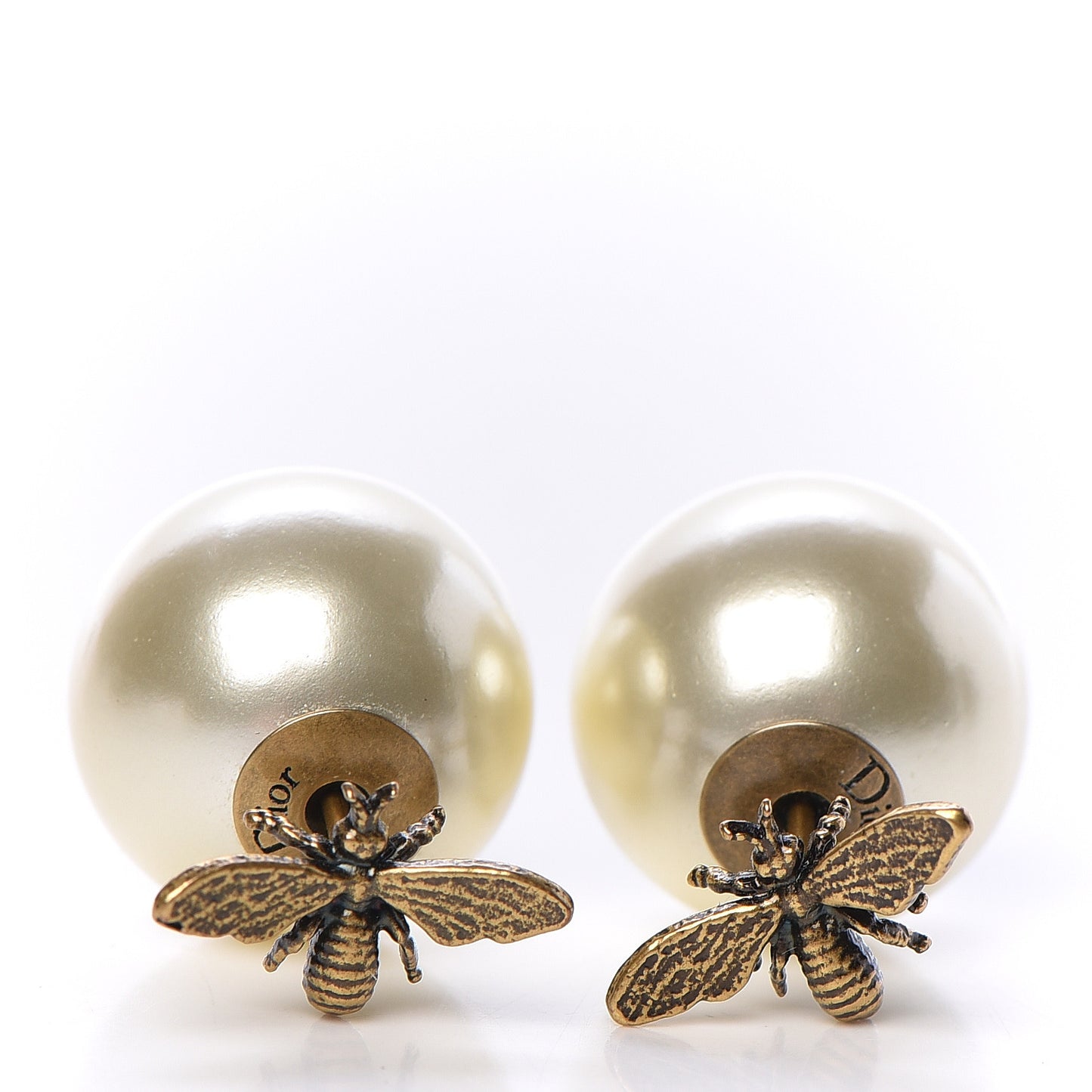 Pearl Tribales Bee Earrings Gold