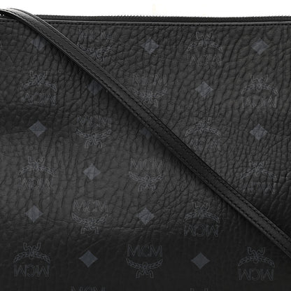 MCM Visetos Original Medium Pouch Black 7 of 9