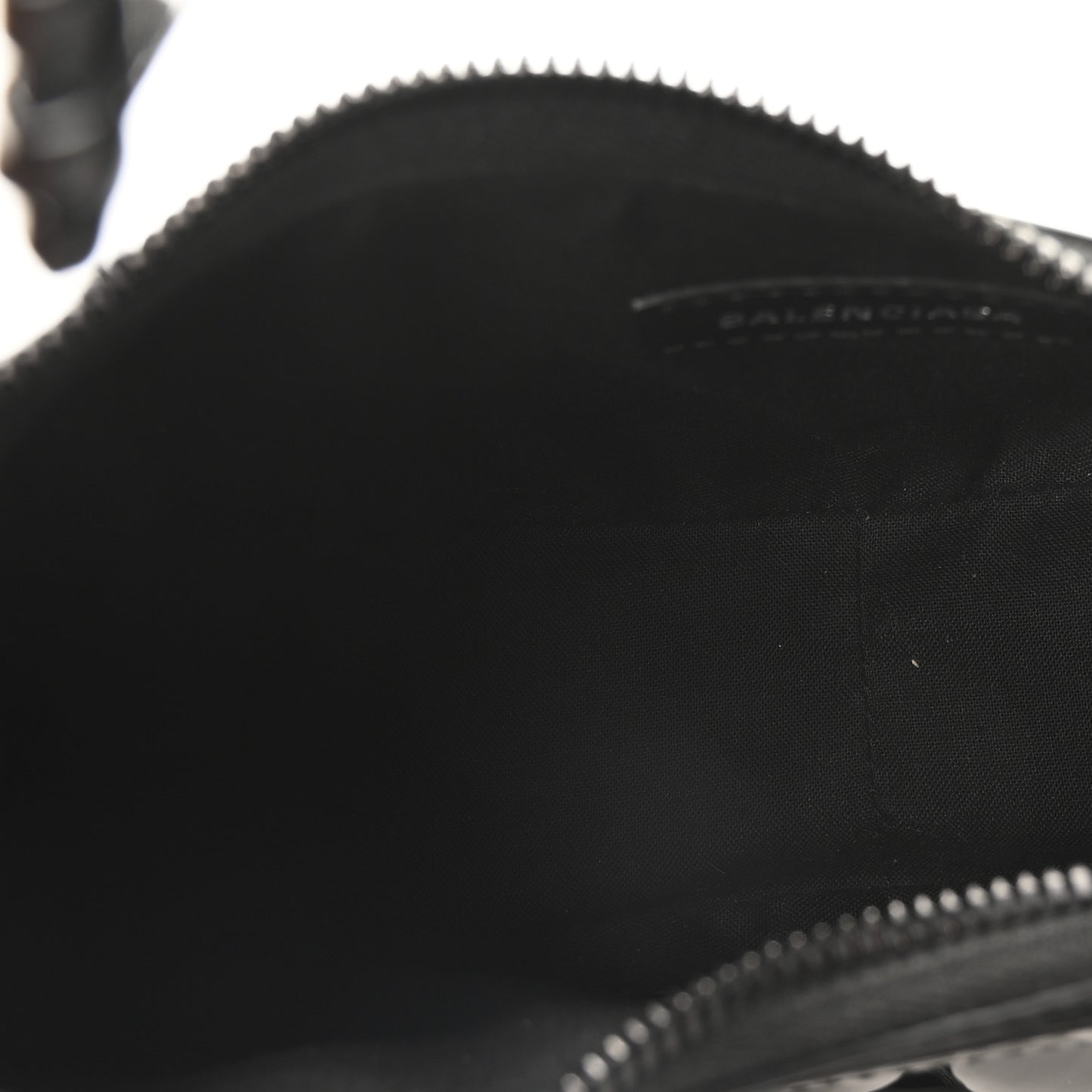 Patent Faux Leather Le Cagole Shoulder Bag XS Black