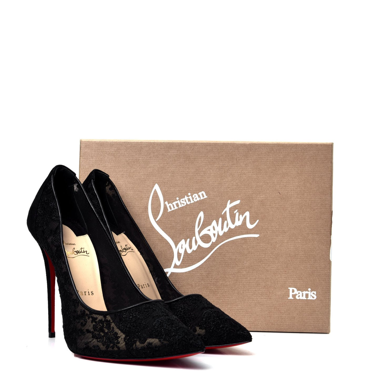Veau Velours Florale Lace Follies 100 Pumps 42 Black