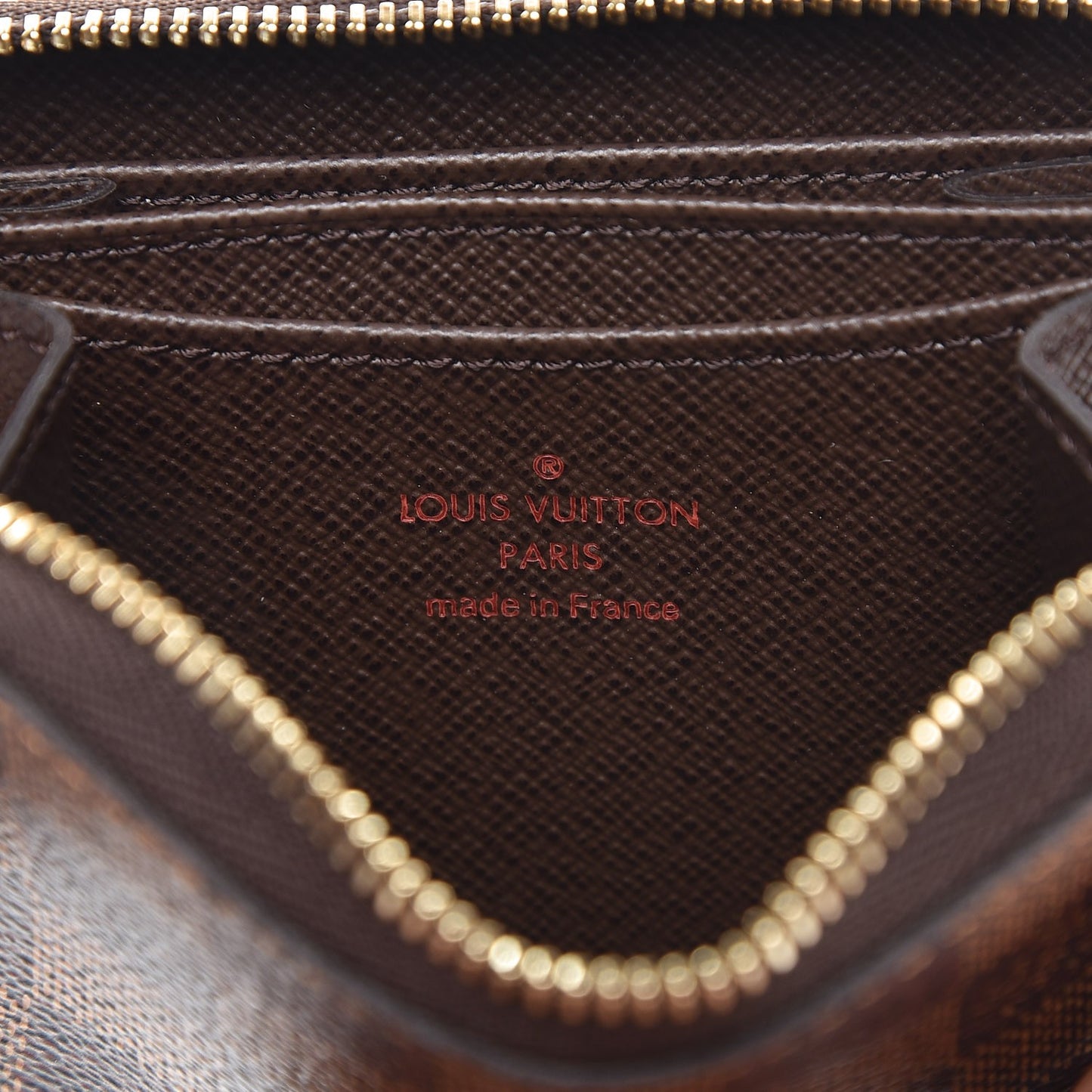 Damier Ebene Zippy Coin Purse