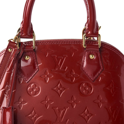 Louis Vuitton Vernis Alma BB Pomme D'Amour 8 of 8
