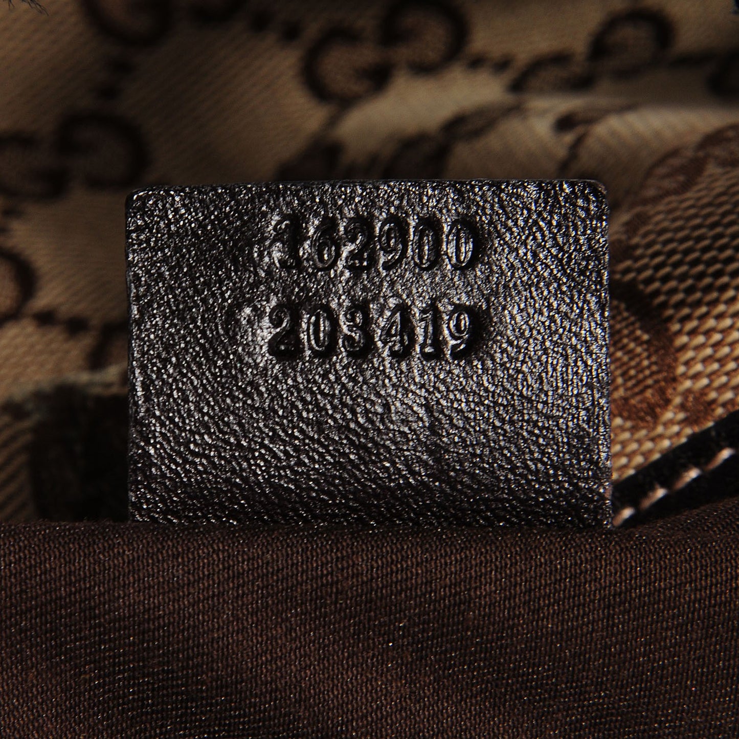 Monogram Small Pelham Tote Dark Brown