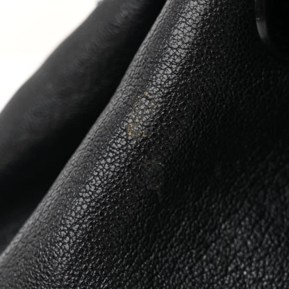 Saint Laurent Vintage Lambskin Chevron Monogram Medium Nolita Black 11 of 11