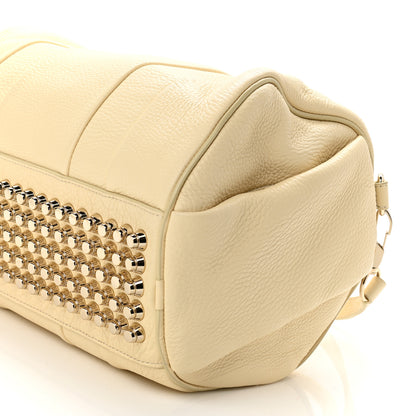 Alexander Wang Pebbled Lambskin Rocco Soft Meringue Pale Gold Hardware 8 of 8