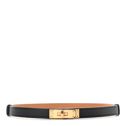 Hermes Epsom Kelly Belt Black 1 of 6