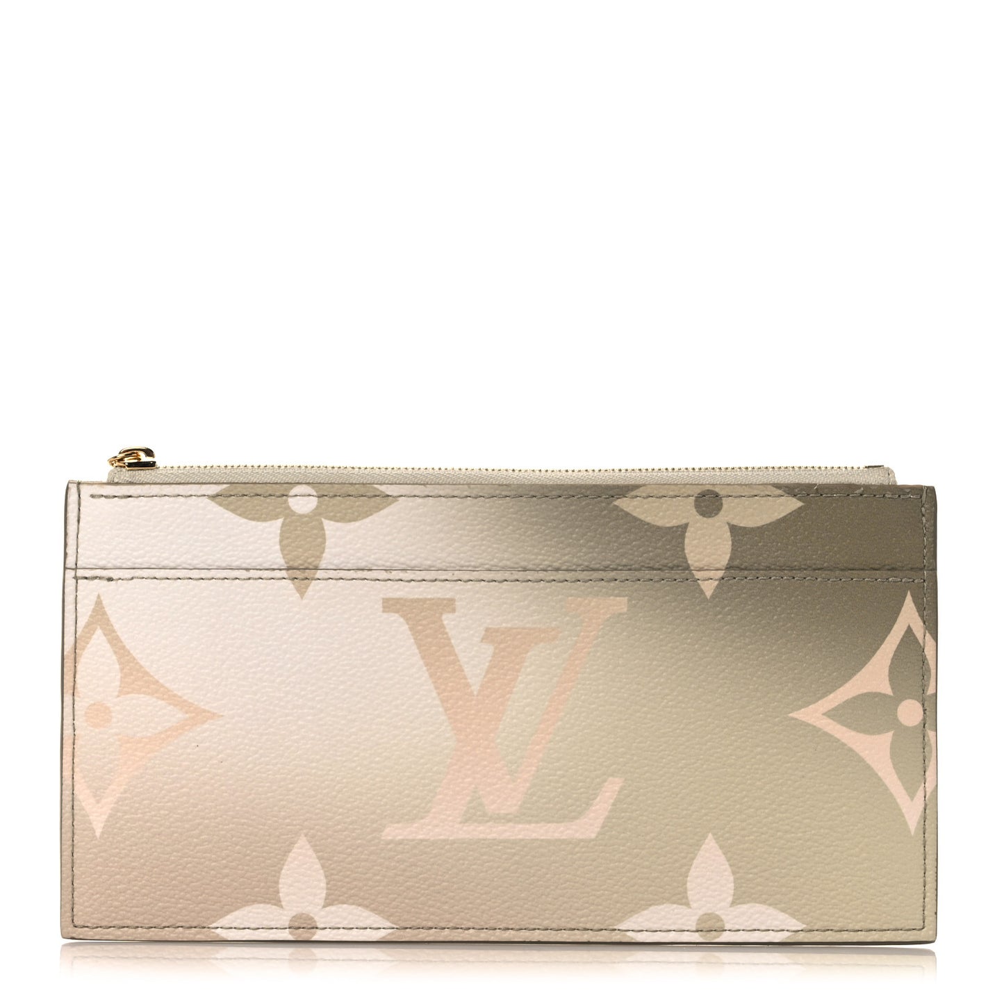 Monogram Giant Spring In The City Slim Purse Sunset Kaki