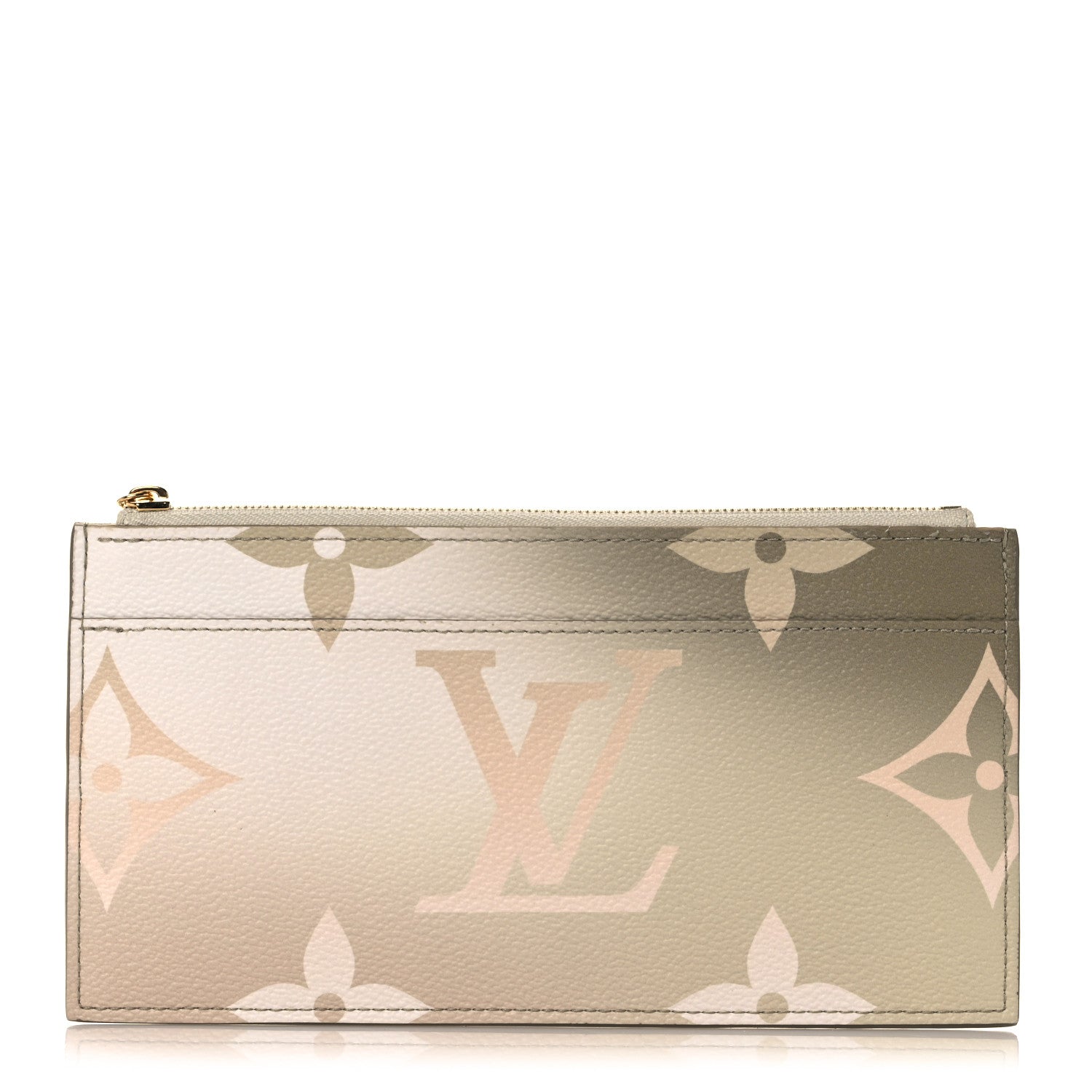 Louis Vuitton Monogram Giant Spring In The City Slim Purse Sunset Kaki 1 of 8