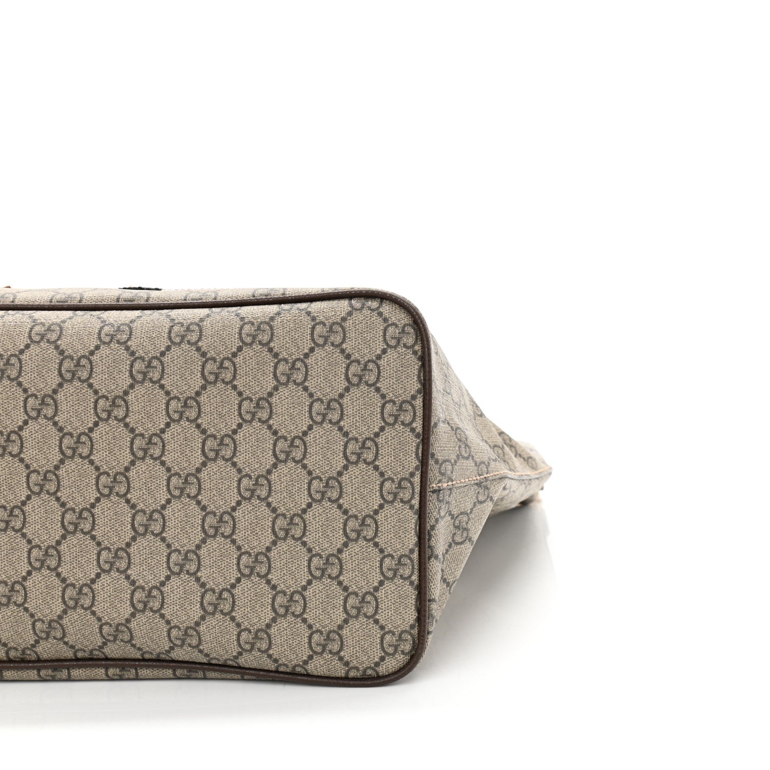 Gucci Soft GG Supreme Monogram Courrier Medium Crossbody Tote Beige New Acero 11 of 11