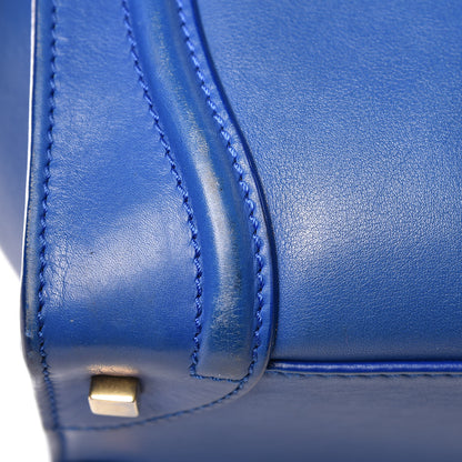 Celine Smooth Calfskin Mini Luggage Royal Blue 15 of 31