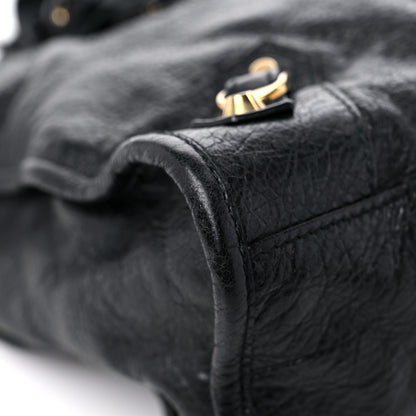 Balenciaga Agneau Classic Gold Hardware City Black 9 of 17