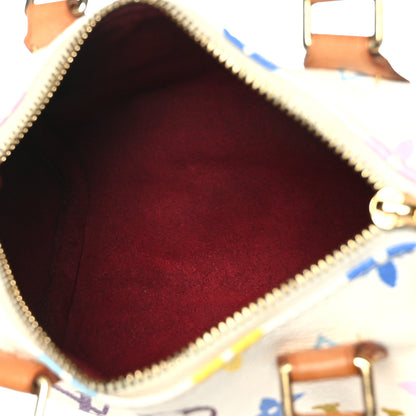 Louis Vuitton Monogram Multicolor Mini Sac HL Speedy White 5 of 9