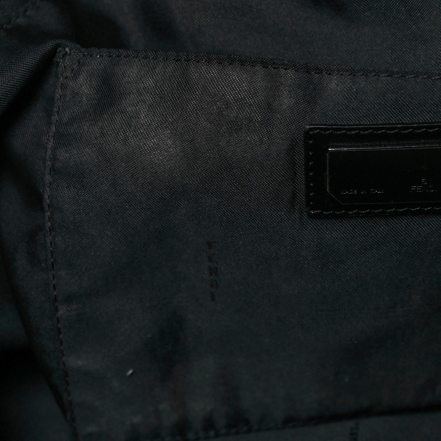 Fendi Zucchino Shopping Tote Black 16 of 16