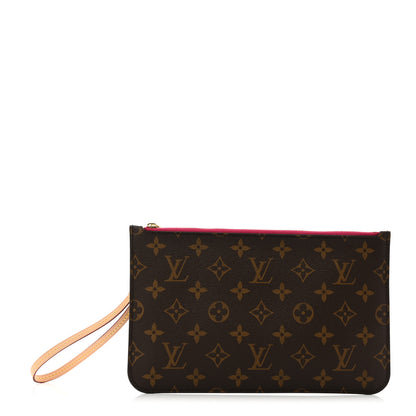 Louis Vuitton Monogram Neverfull MM GM Pochette Pivoine 1 of 7