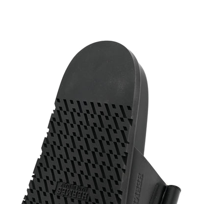 Hermes Calfskin Mens Chypre Sandals 43 Black 9 of 12