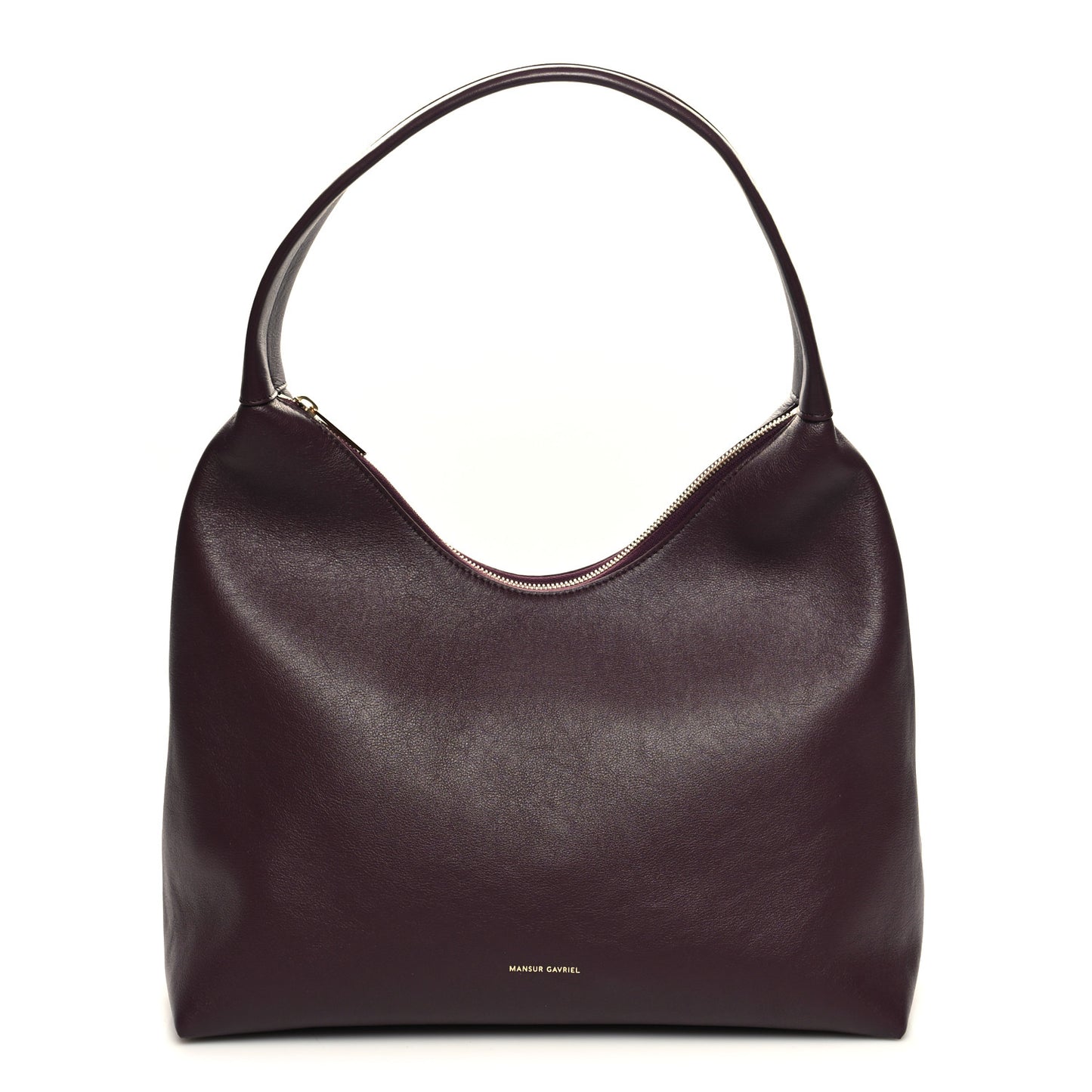 Calfskin Maxi Candy Hobo Bag Plum