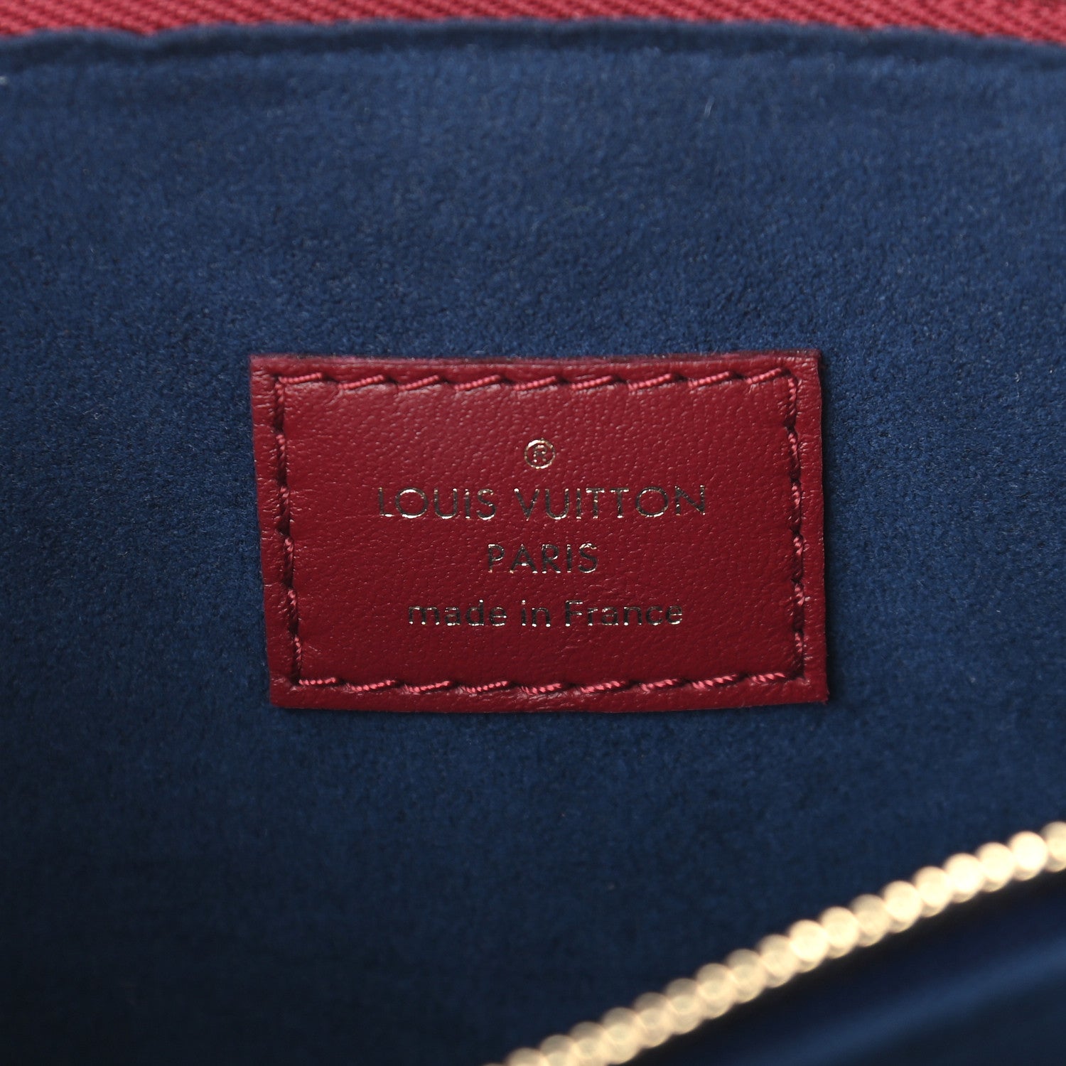 Louis Vuitton Lambskin Embossed Monogram Coussin PM Wine 6 of 8