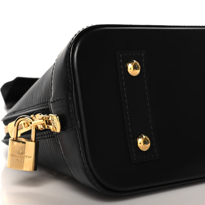 Louis Vuitton Epi Love Lock Alma BB Black 8 of 9