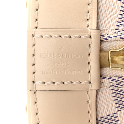 Louis Vuitton Damier Azur Braided Alma BB 6 of 11