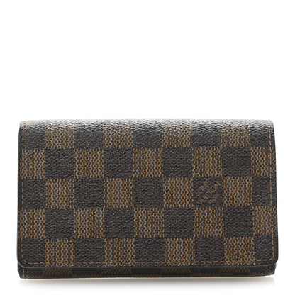 Louis Vuitton Damier Ebene Porte-Monnaie Billets Tresor Wallet 1 of 12